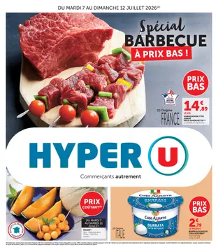 Hyper U couverture de brochure