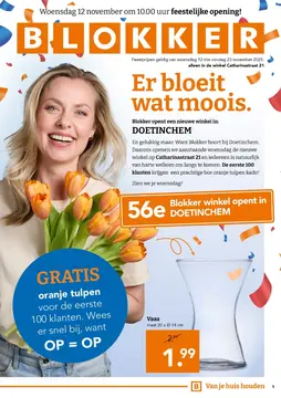 Blokker folder voorblad