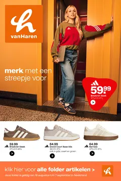 vanHaren Schoenen folder voorblad