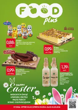 Food Plus folder voorblad