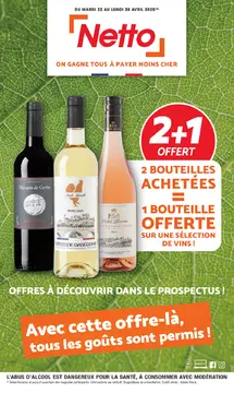 Netto couverture de brochure