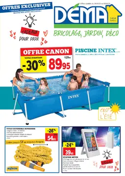 DÉMA couverture de brochure