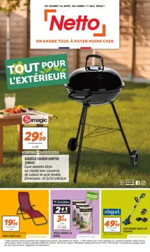 Netto couverture de brochure