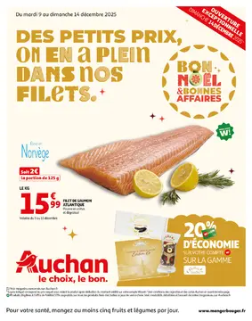 Auchan Roncq couverture de brochure
