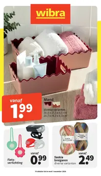 Wibra folder voorblad