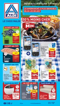 ALDI couverture de brochure
