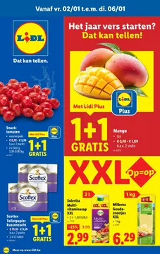 Lidl folder voorblad