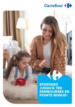 Carrefour couverture de brochure