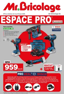 Mr.Bricolage couverture de brochure