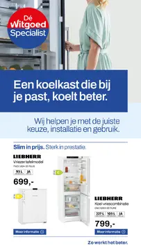 Dé Witgoed Specialist folder voorblad