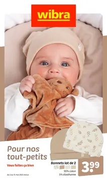 Wibra couverture de brochure