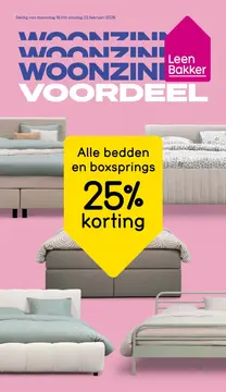 Leen Bakker folder voorblad