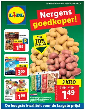 Lidl folder voorblad