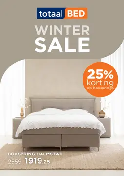 totaalBED folder voorblad