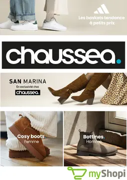 Chaussea couverture de brochure
