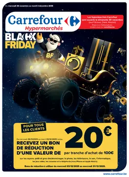Carrefour couverture de brochure