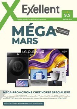 Exellent couverture de brochure