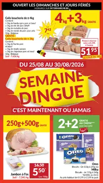 Intermarché couverture de brochure