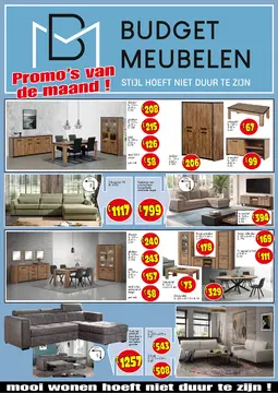 Budgetmeubelen folder voorblad