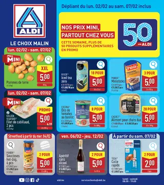 ALDI couverture de brochure