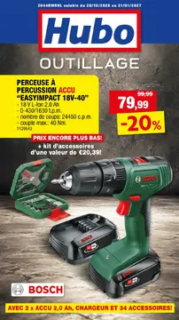 Hubo couverture de brochure