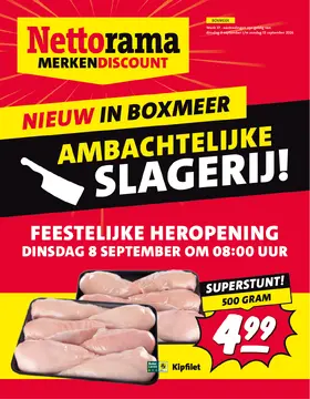 Nettorama folder voorblad