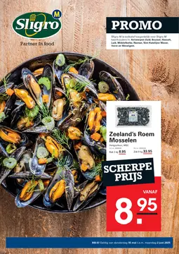 Sligro-M folder voorblad