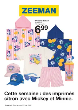 Zeeman couverture de brochure