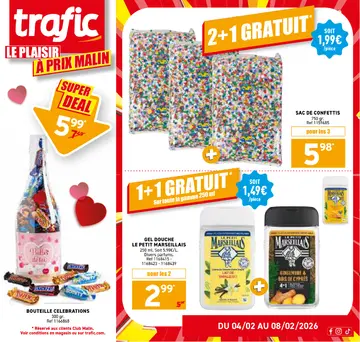 Trafic couverture de brochure