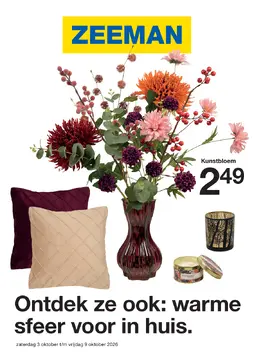 Zeeman folder voorblad