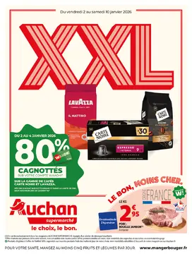 Auchan couverture de brochure