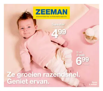 Zeeman folder voorblad