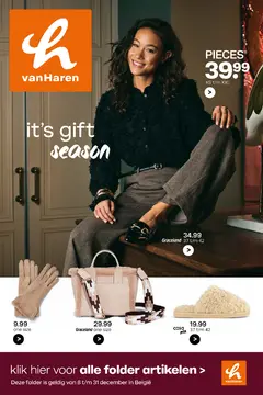 vanHaren Schoenen folder voorblad
