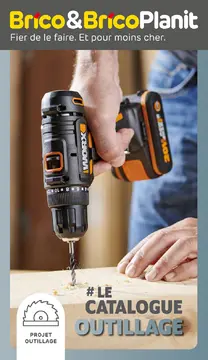 Brico catalogue outillage couverture de brochure