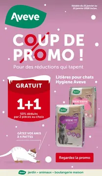 Aveve couverture de brochure