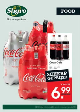 Sligro folder voorblad