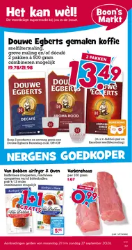 Boon's Markt folder voorblad