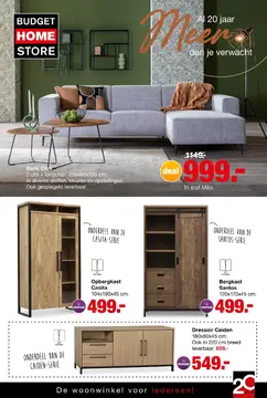 Budget Home Store folder voorblad