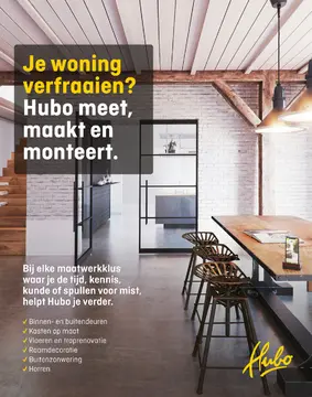 Hubo folder voorblad