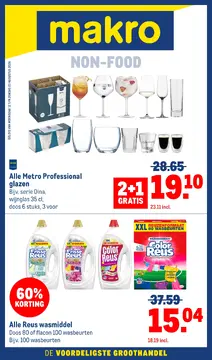 Makro folder voorblad