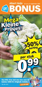 Albert Heijn folder voorblad