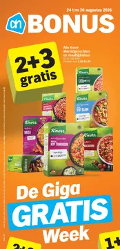 Albert Heijn folder voorblad