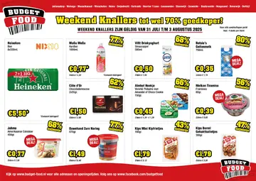 Budget Food folder voorblad