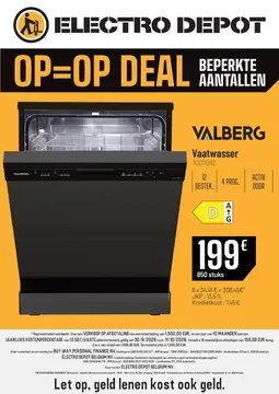 Electro Depot folder voorblad