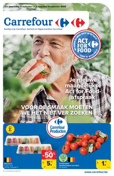 Carrefour Market folder voorblad