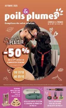 Poils et Plumes couverture de brochure