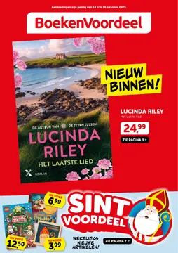 BoekenVoordeel folder voorblad