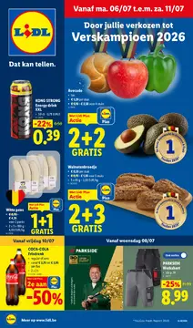 Lidl folder voorblad