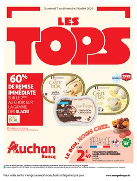 Auchan Roncq couverture de brochure