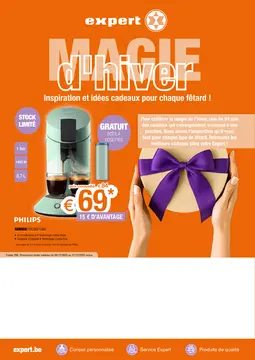 Expert couverture de brochure